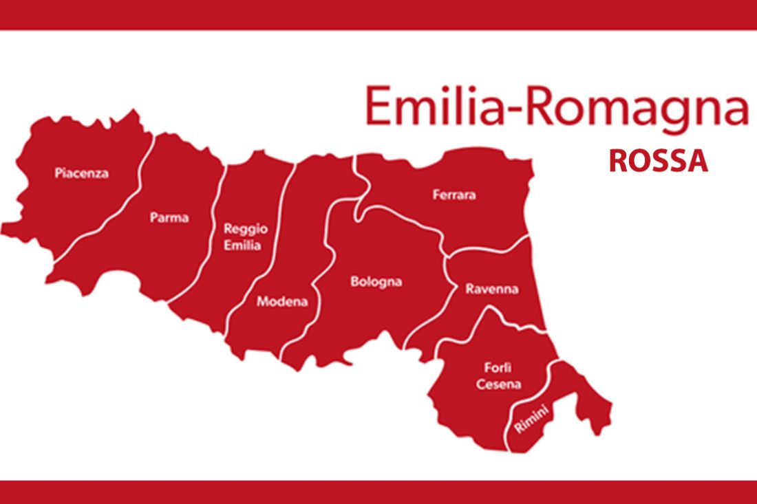 Emilia Romagna in zona rossa per ulteriori 15 giorni