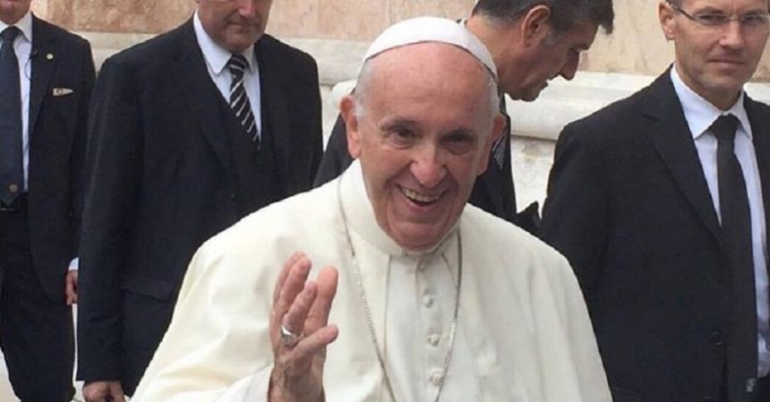 Il Papa, una grande emozione