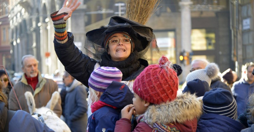 La Befana Cna sotto la Torre