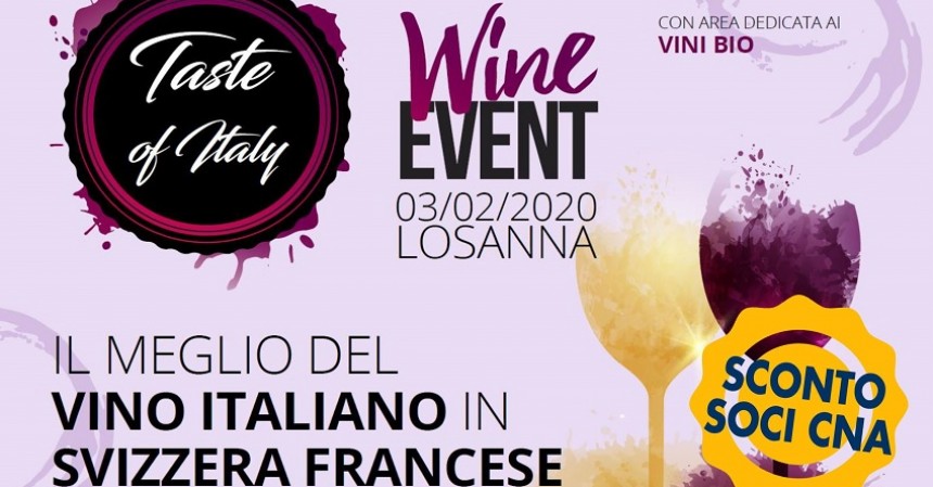 Taste of Italy, il meglio del vino italiano in Svizzera francese