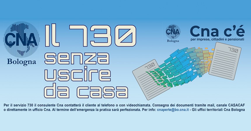 IL 730 SENZA USCIRE DI CASA