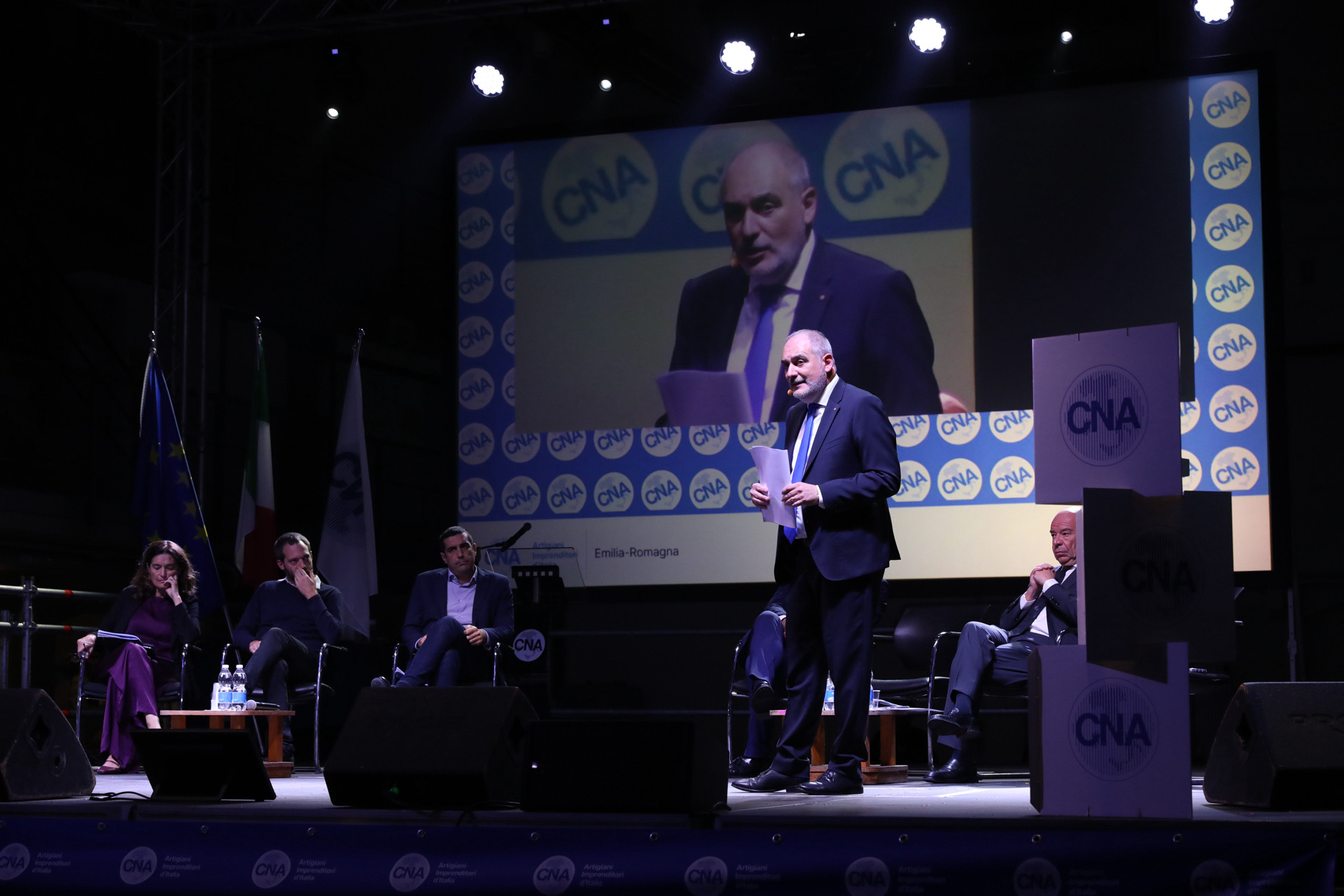 Foto della gallery di: La voce del futuro:confronto in CNA tra candidati Presidenti Regionali