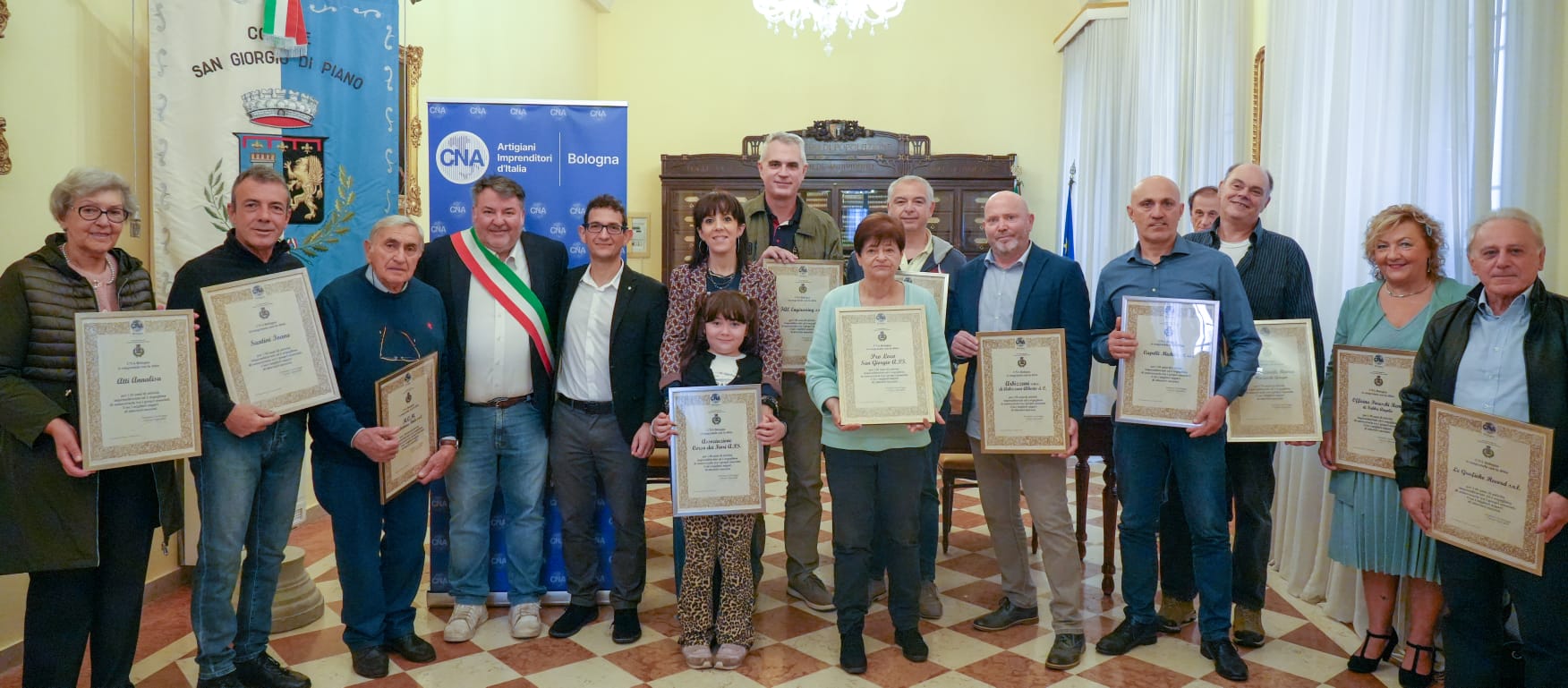Foto della gallery di: CNA e Comune S. Giorgio di Piano premiano imprese