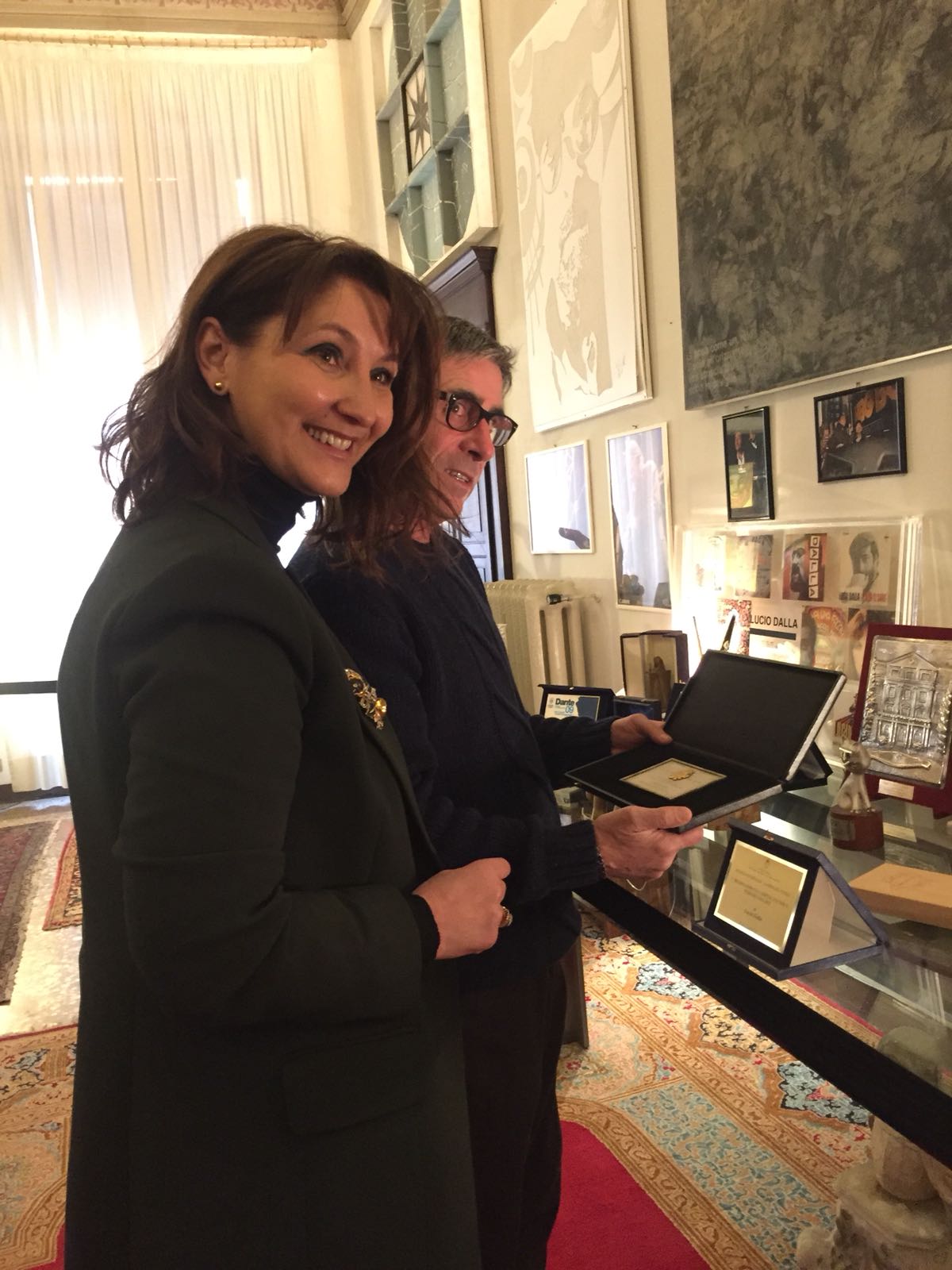 Foto della gallery di: Tanti visitatori e tanto affetto A Casa di Lucio