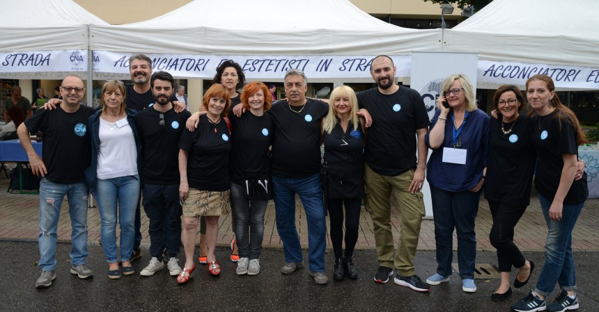 Acconciatori ed Estetisti in strada, Castel Maggiore 2017
