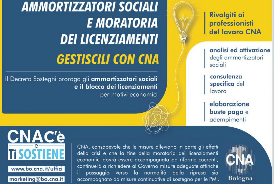 Ammortizzatori sociali e moratoria licenziamenti: gestiscili con Cna