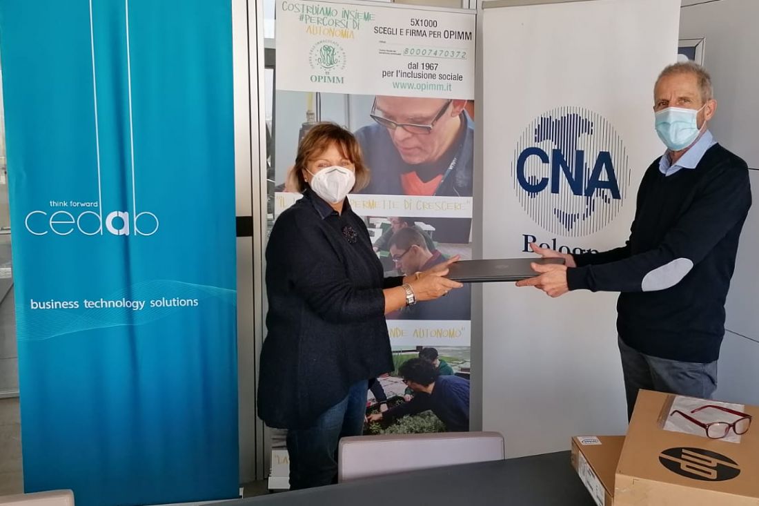 Cna – Opimm: Computer Solidali contro il distanziamento