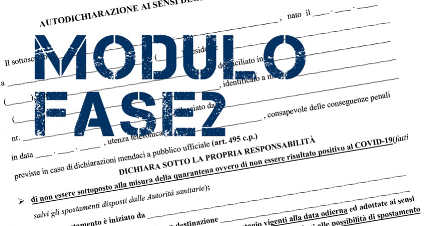 Covid, certificazione 4 maggio