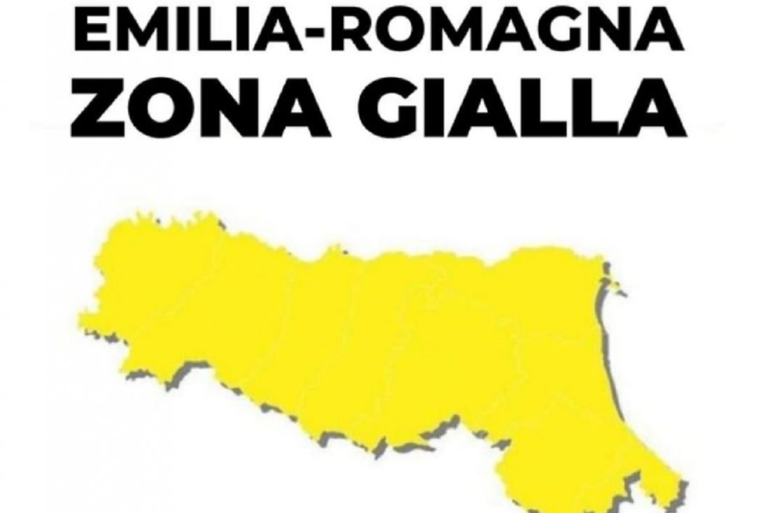 Dal 26 aprile Emilia in zona Gialla