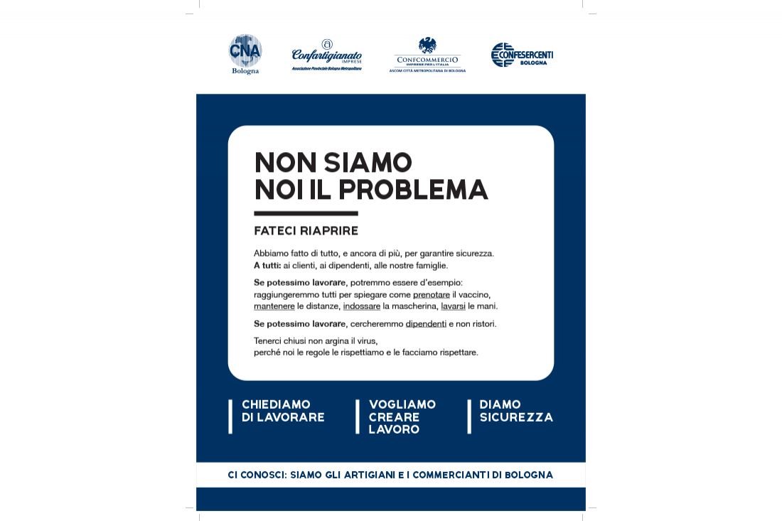 Non siamo il problema, fateci riaprire