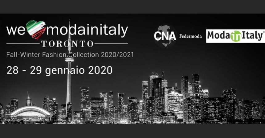 Partecipazione collettiva WeLoveModainItaly, Toronto 28-29 gennaio’20