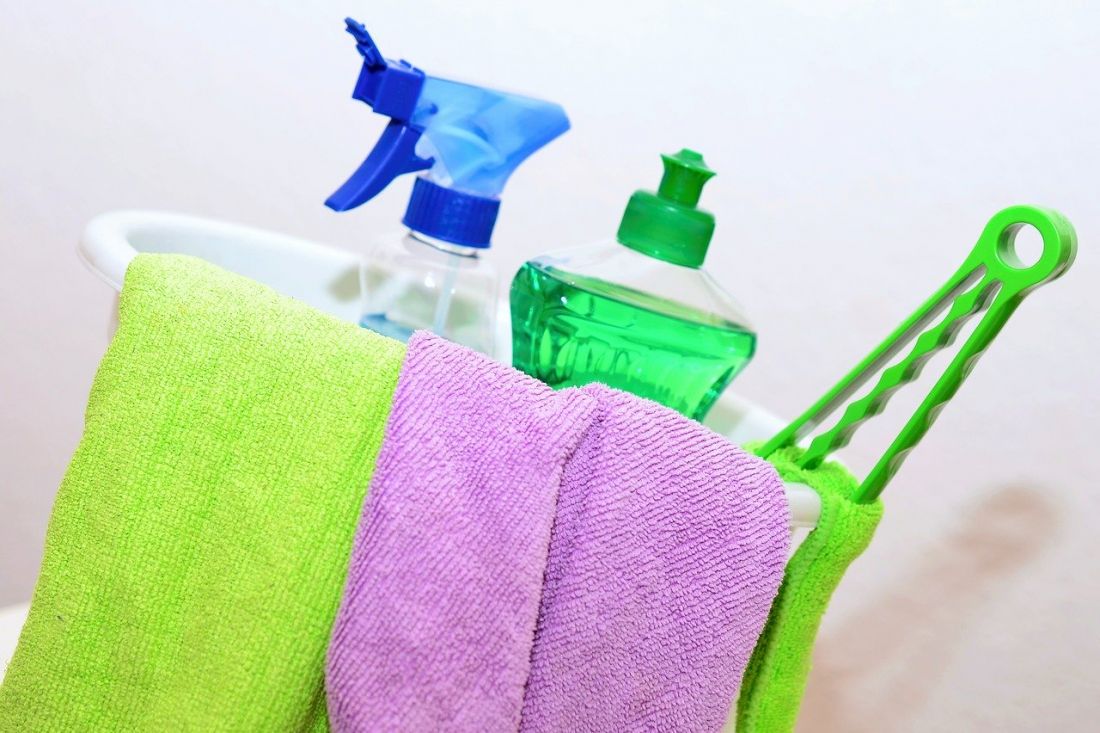 Sanificazione di strutture non sanitarie e abbigliamento