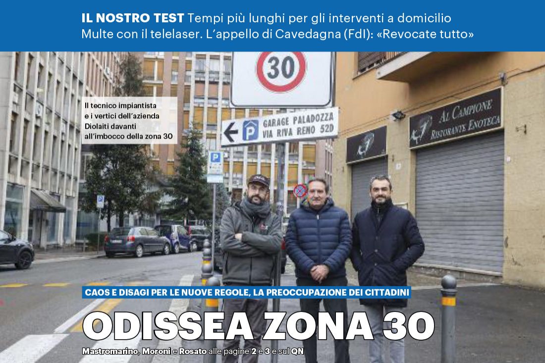 Viaggio a 30 all’ora sul furgone dell’impiantista Cna