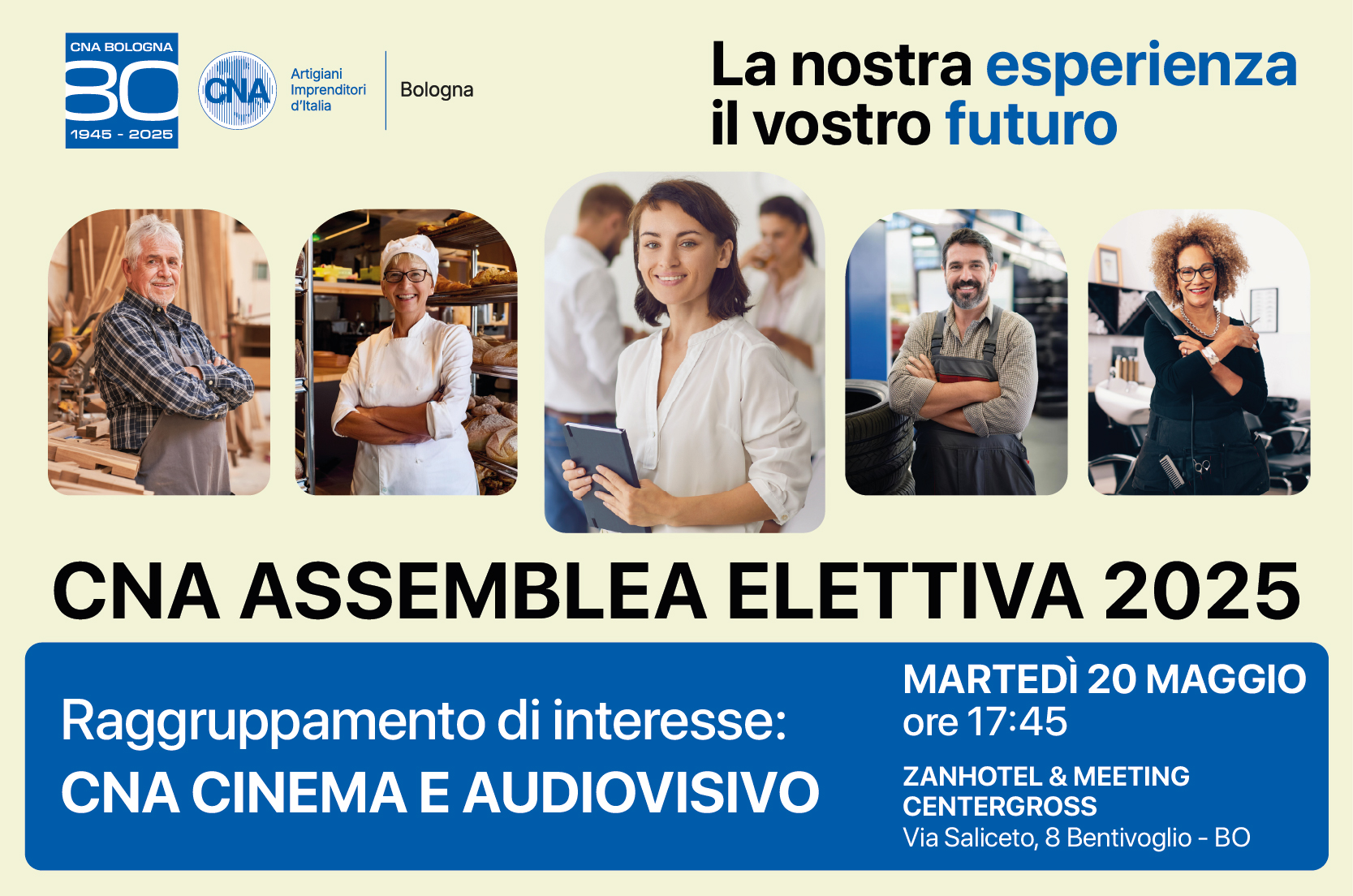 Assemblea elettiva Raggruppamento Cinema e Audiovisivo