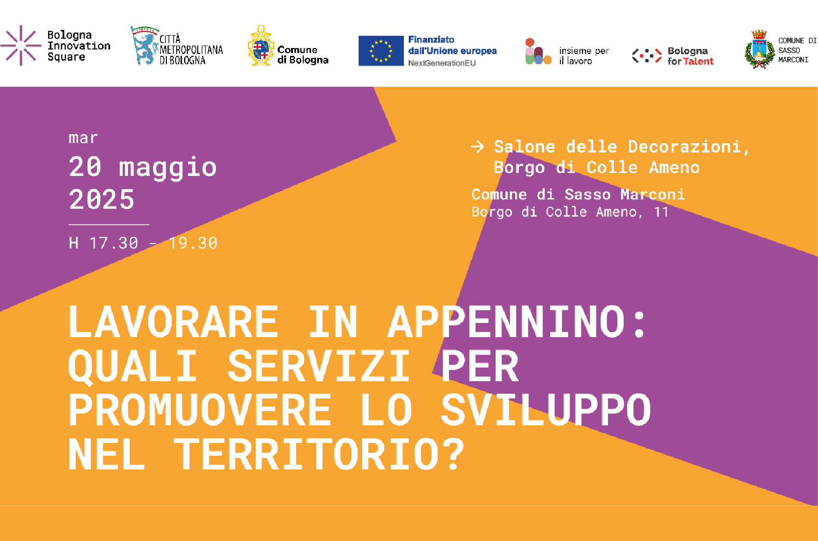 Lavorare in Appennino: quali servizi per promuovere lo sviluppo nel territorio?