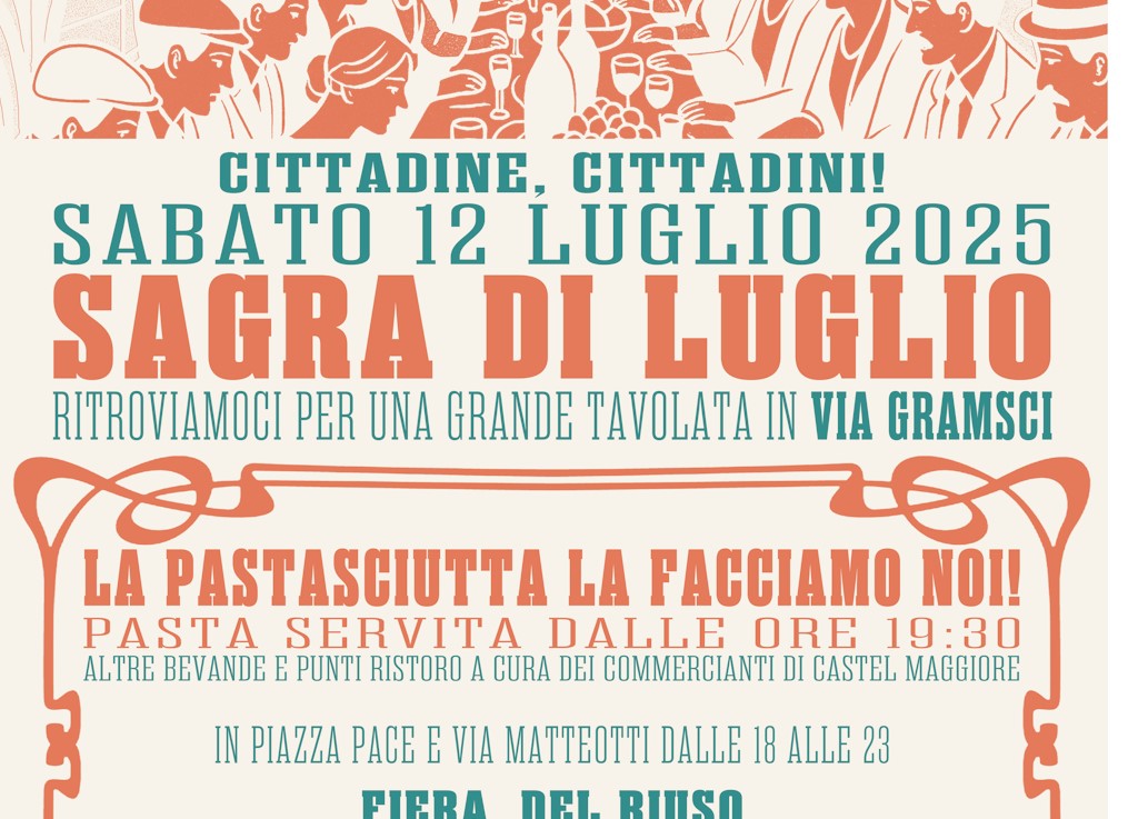 CNA Bologna alla sagra di luglio di Castel Maggiore