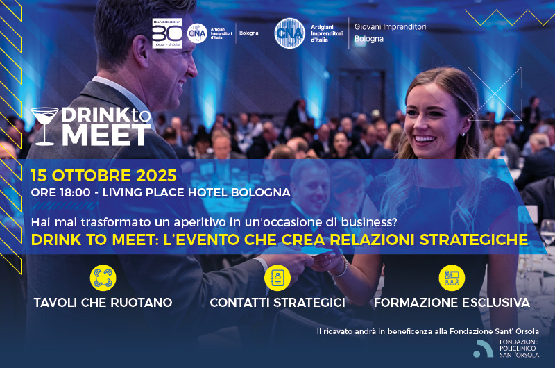 Drink to Meet, il networking a misura di professionisti e PMI