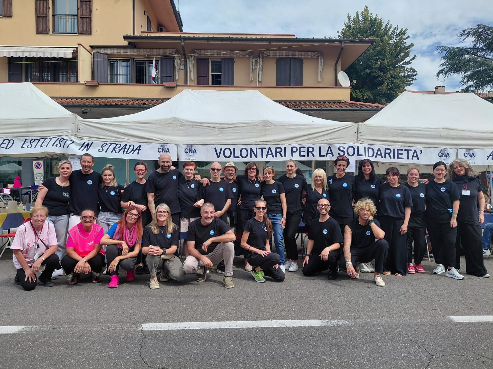 Festa dell’Uva a Castenaso, successo per gli acconciatori ed estetisti di strada CNA 