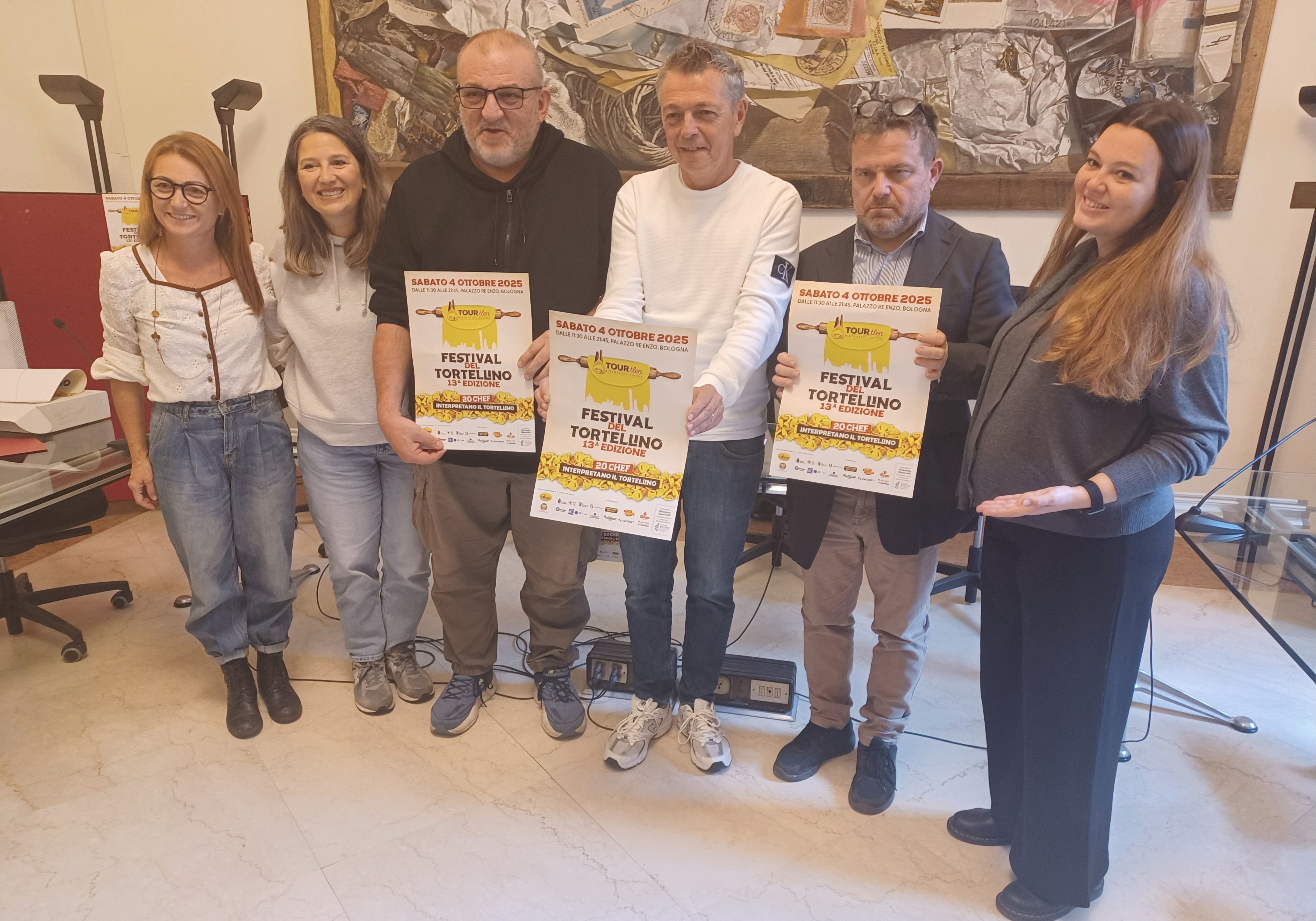 A Palazzo Re Enzo sabato 4 ottobre il Festival del Tortellino, con venti diverse ricette