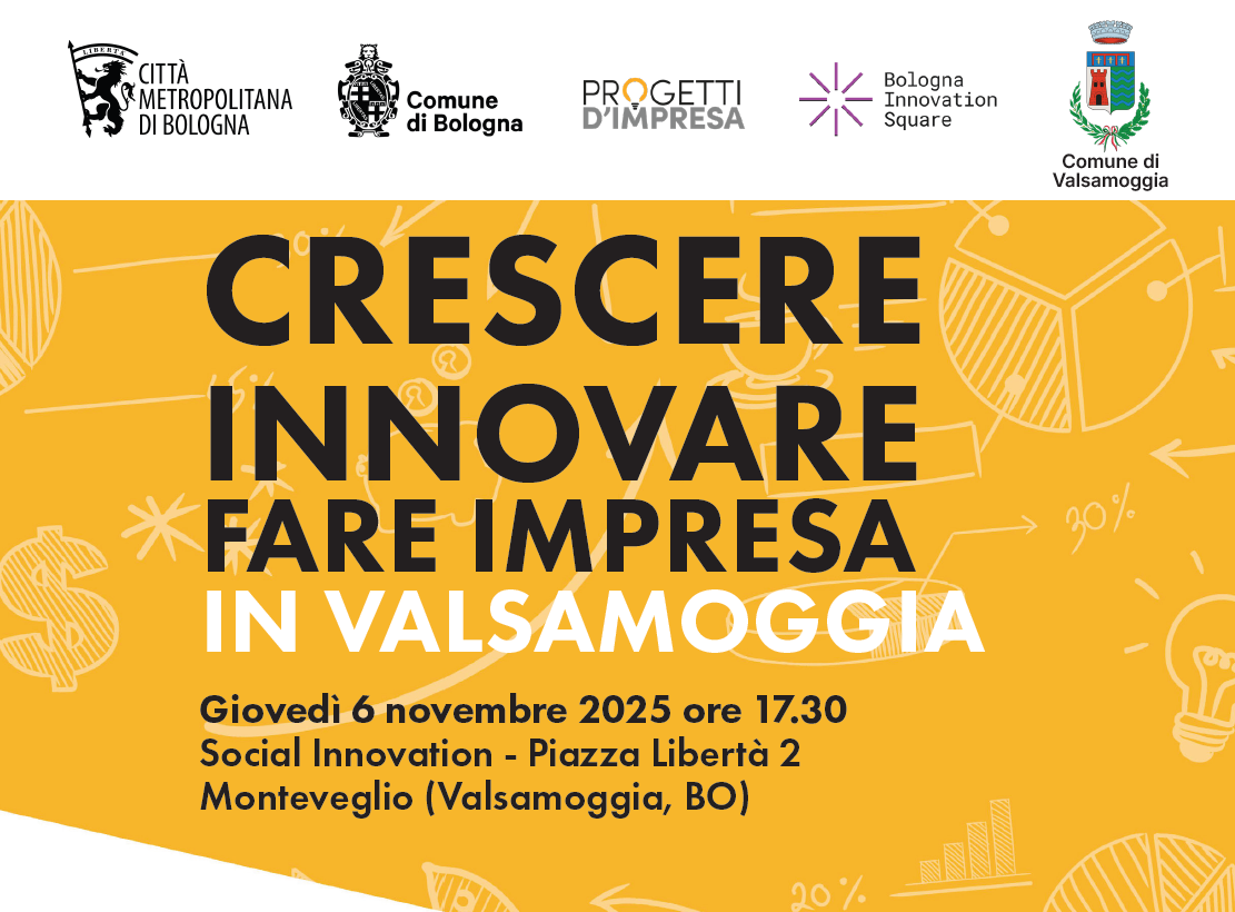 Incontro “Crescere, innovare, fare impresa in Valsamoggia”