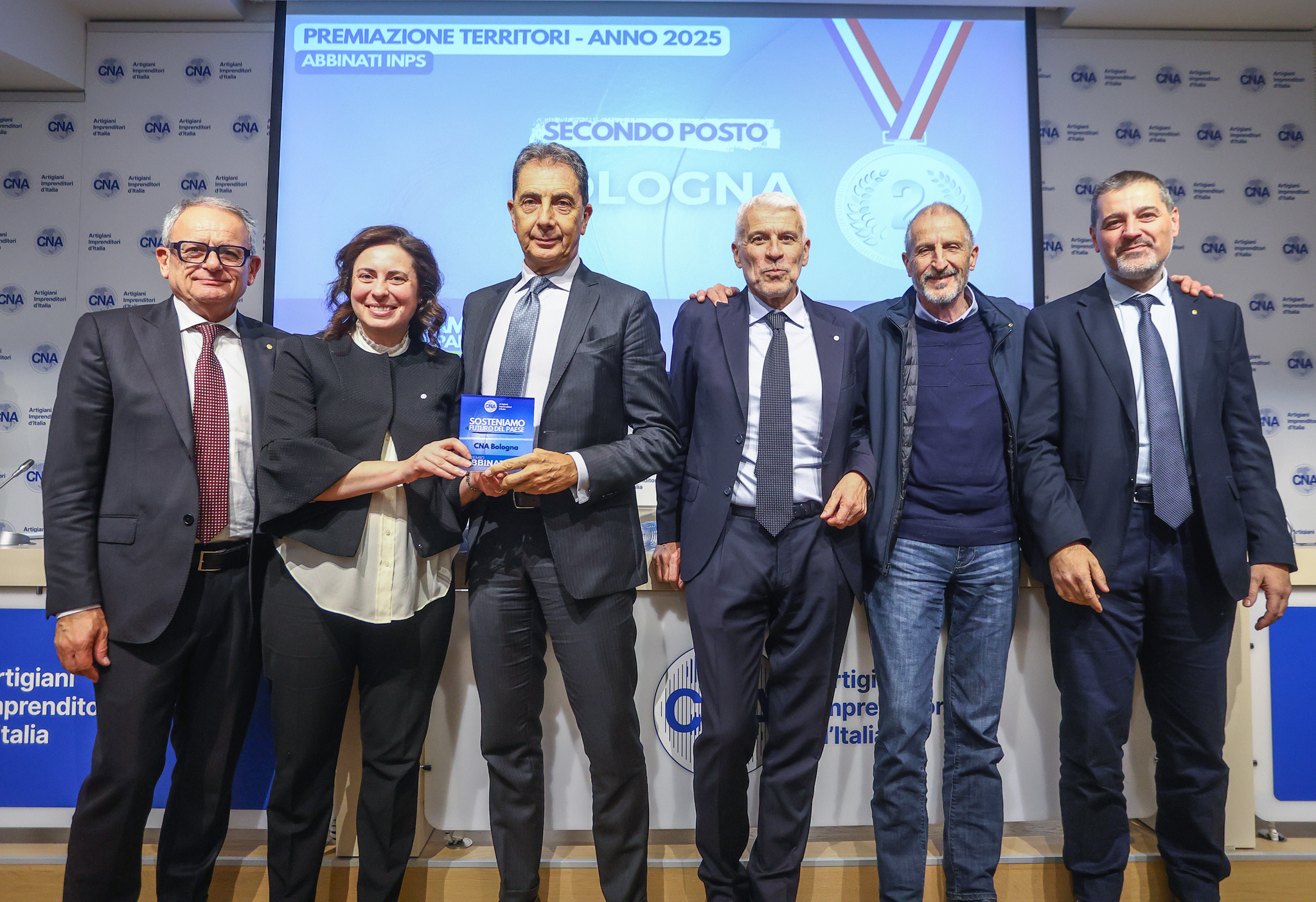 CNA Bologna vince il secondo premio 𝐀𝐁𝐁𝐈𝐍𝐀𝐓𝐈 𝟐𝟎𝟐𝟓