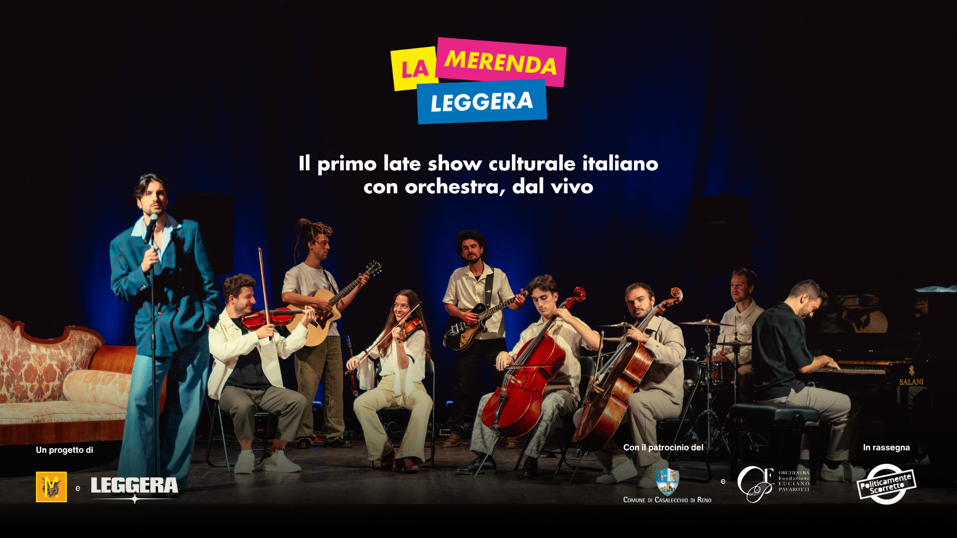 Spettacolo “La Merenda Leggera” al Teatro di Casalecchio di Reno 
