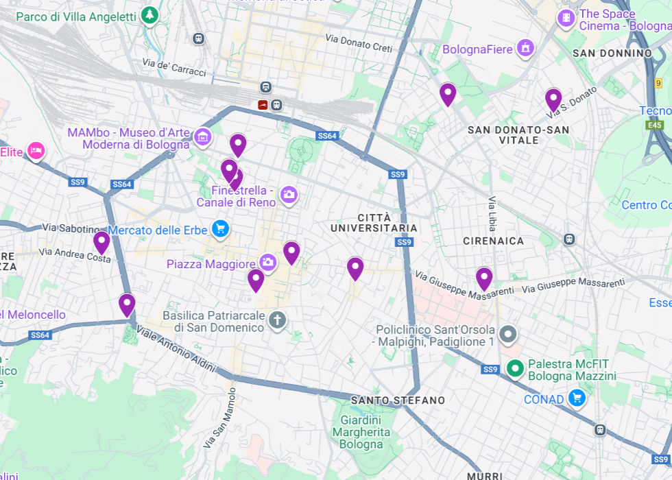 Bologna amplia la rete dei “Punti Viola”: aperto l’avviso per attività commerciali e spazi aperti al pubblico