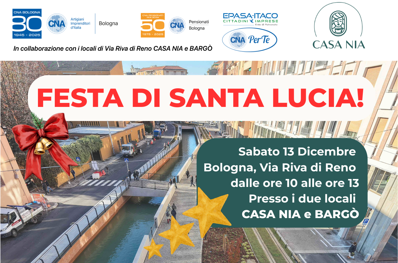 Festa di Santa Lucia a Bologna in via Riva di Reno